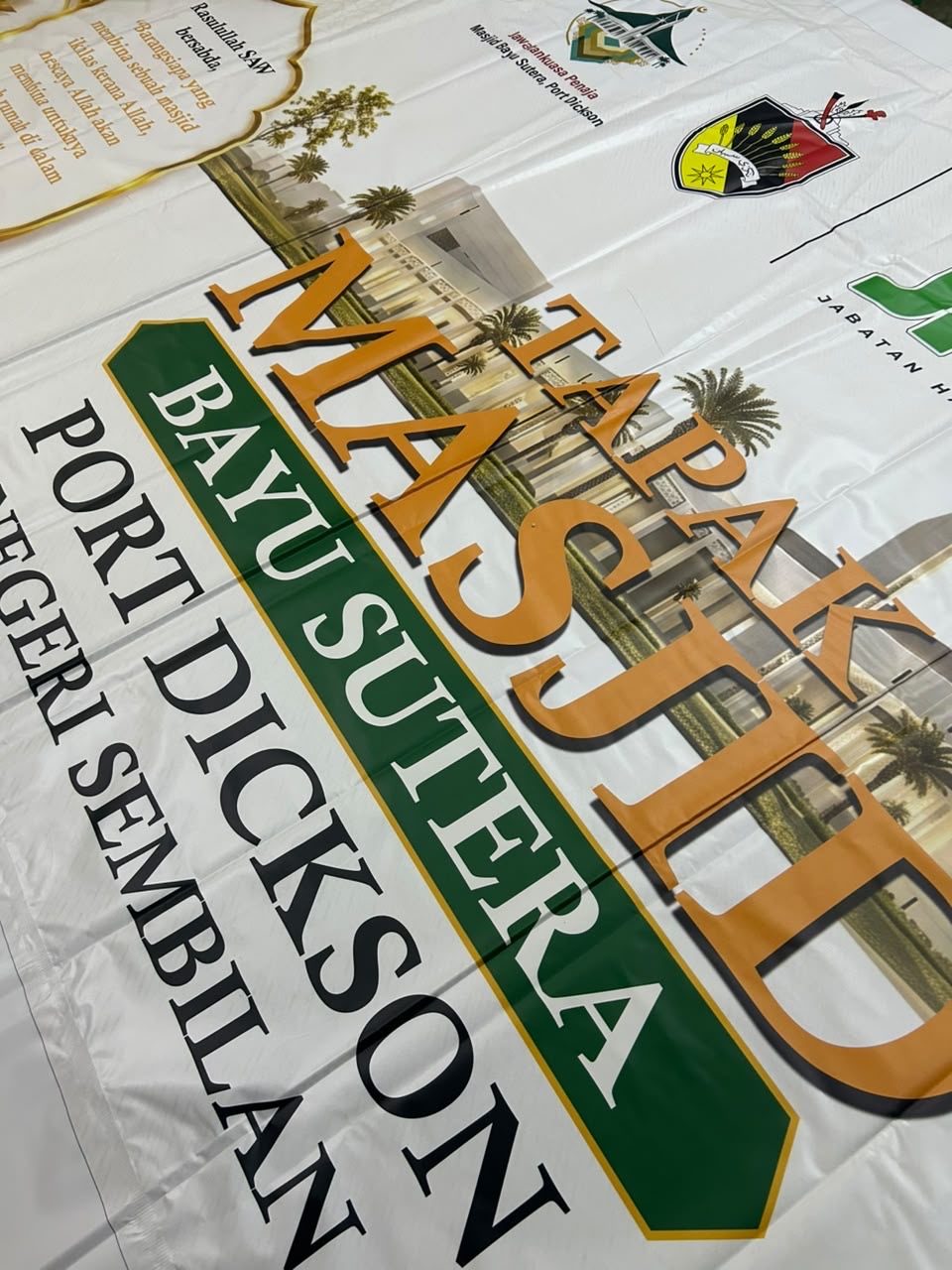 Banner Masjid Bayu Sutera